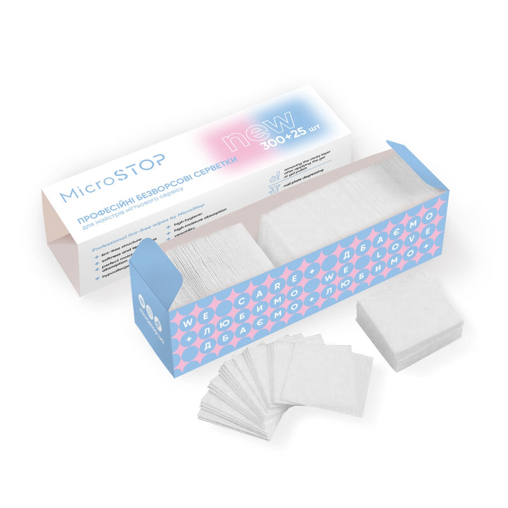 MICROSTOP NAIL WIPES PADS 325 PEZZI