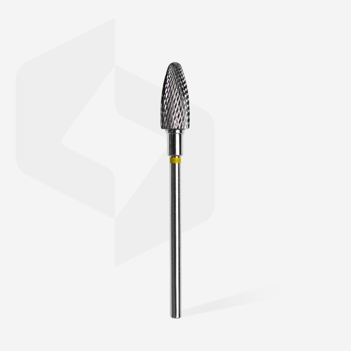 PUNTA CARBIDE CONO GIALLO DIAMETRO 6MM STALEKS FT90Y060/14