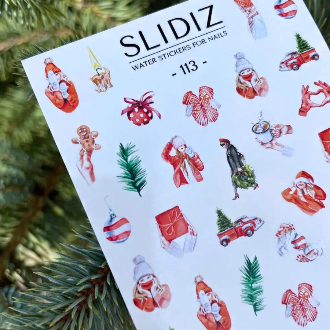 SLIDIZ WATER DECAL N°113