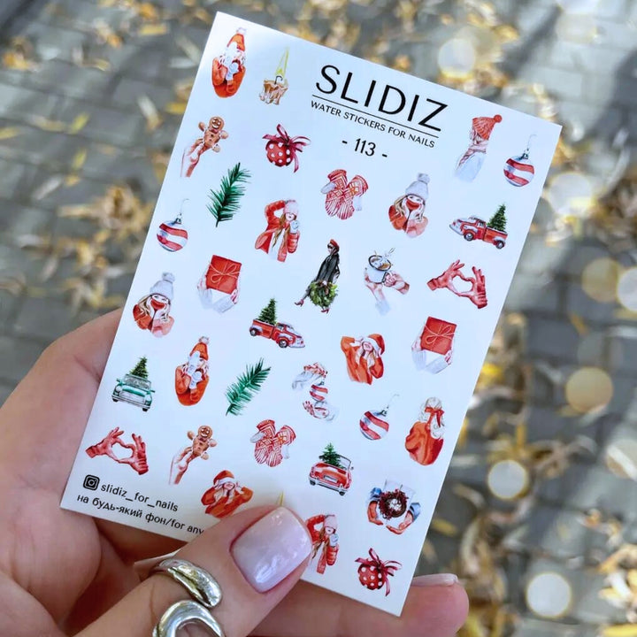 SLIDIZ WATER DECAL N°113