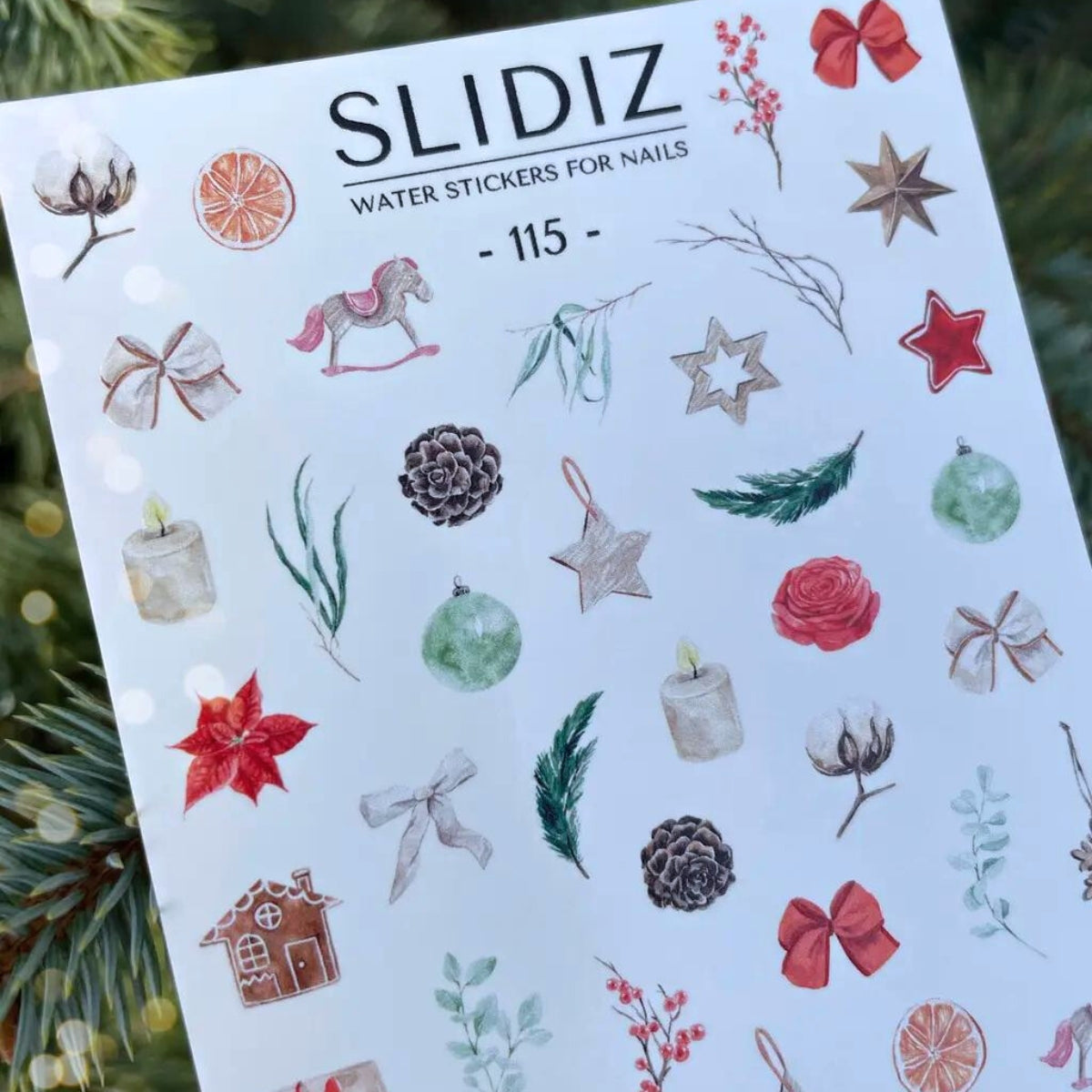 SLIDIZ WATER DECAL N°115