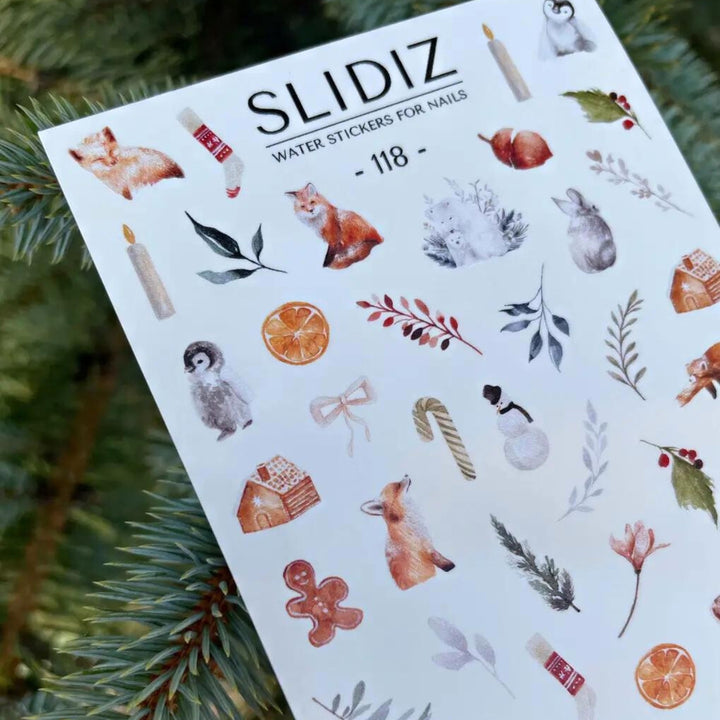 SLIDIZ WATER DECAL N°118