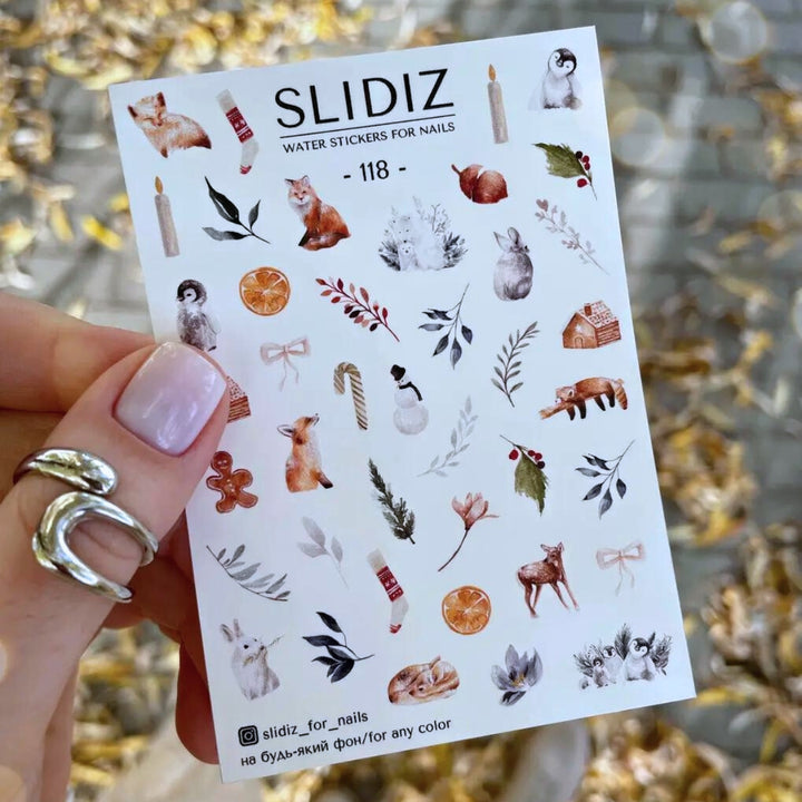 SLIDIZ WATER DECAL N°118