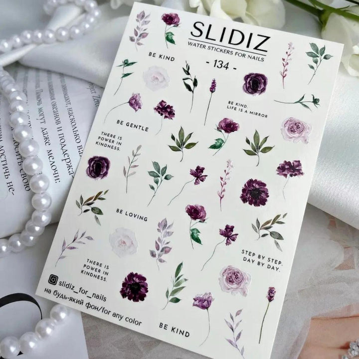 SLIDIZ WATER DECAL N°134