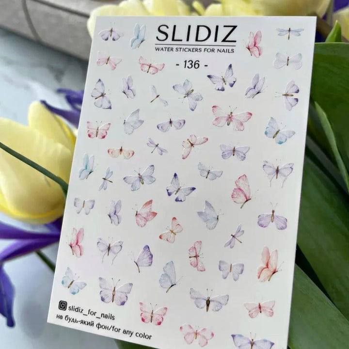 SLIDIZ WATER DECAL N°136