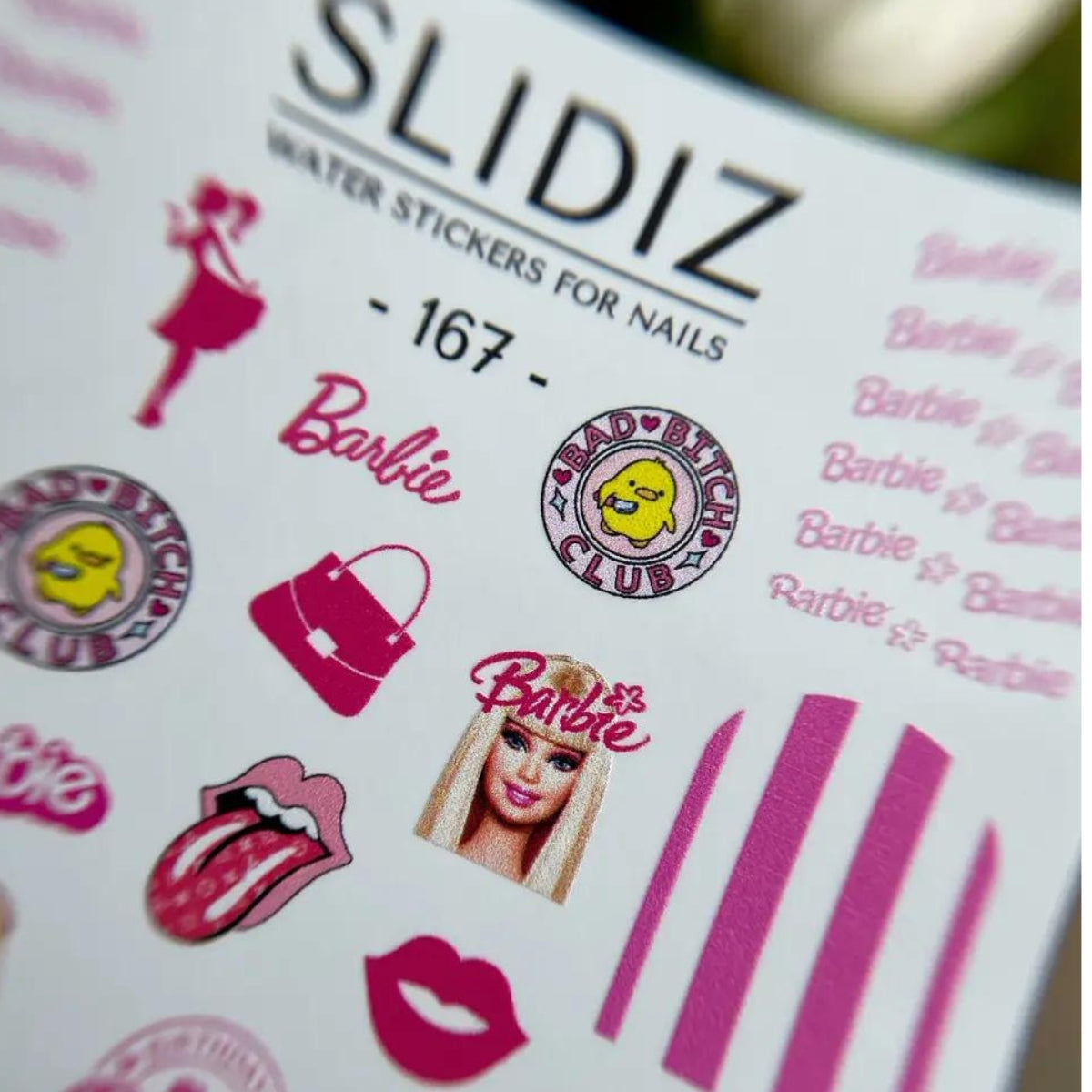 SLIDIZ WATER DECAL N°167