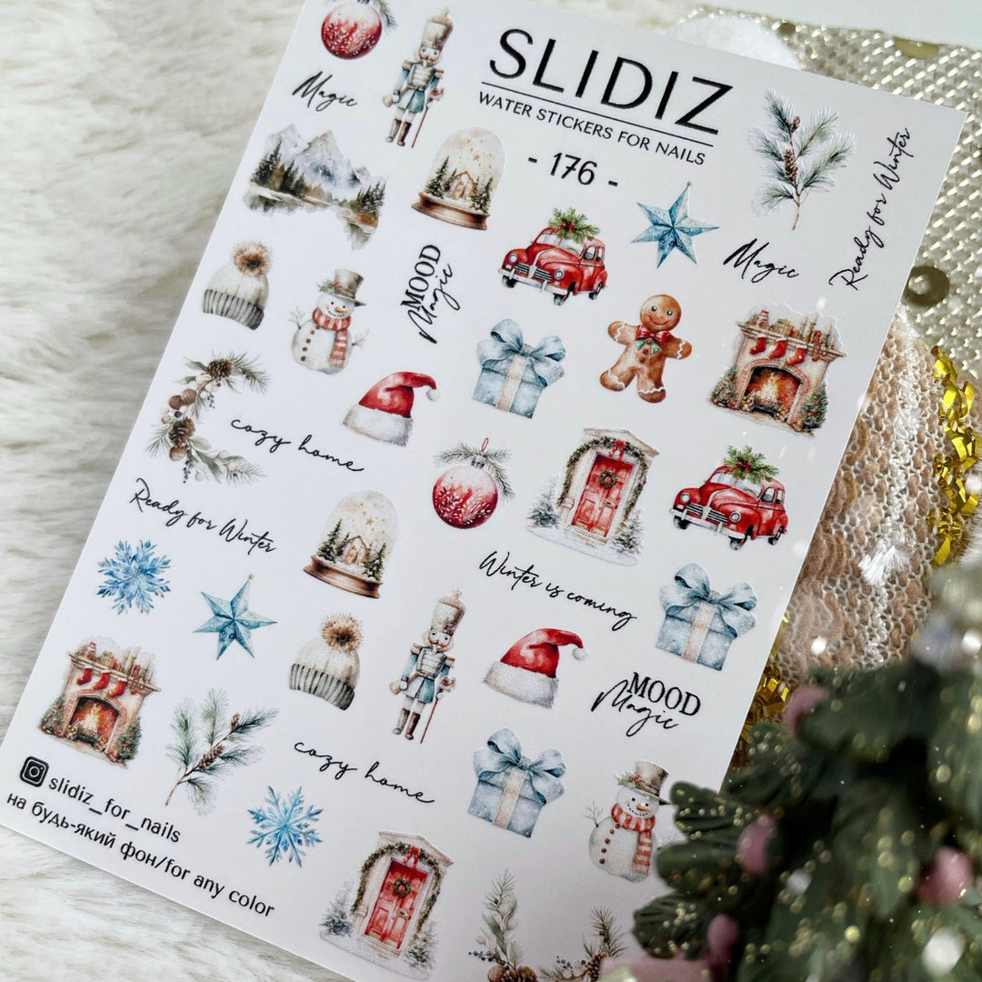 SLIDIZ WATER DECAL N°176