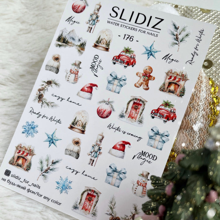 SLIDIZ WATER DECAL N°176