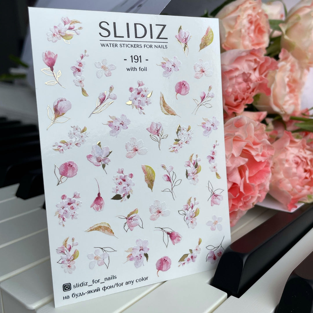 SLIDIZ WATER DECAL N°191