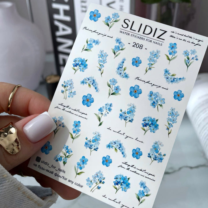 SLIDIZ WATER DECAL N°208