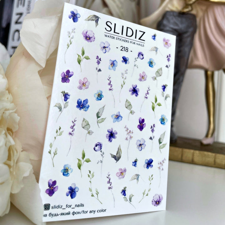 SLIDIZ WATER DECAL N°218