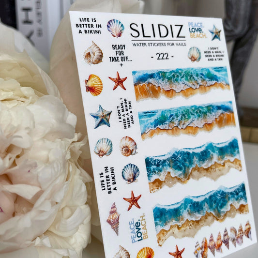 SLIDIZ WATER DECAL N°222