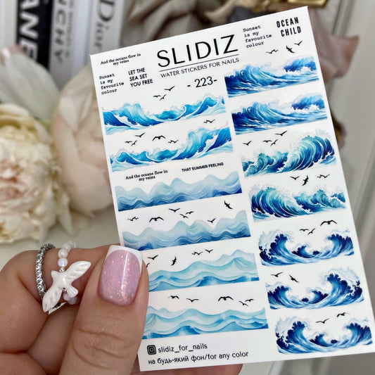 SLIDIZ WATER DECAL N°223