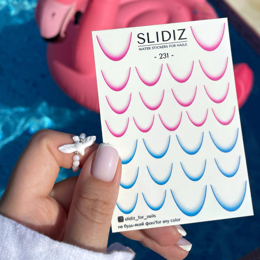 SLIDIZ WATER DECAL N°231