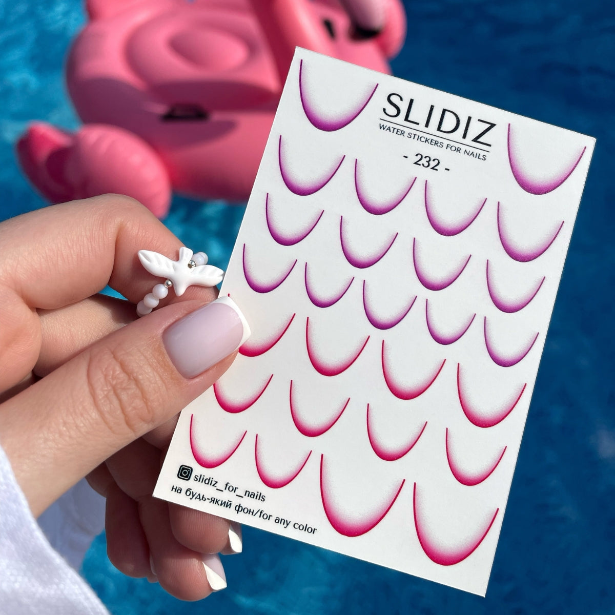 SLIDIZ WATER DECAL N°232