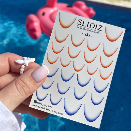 SLIDIZ WATER DECAL N°233