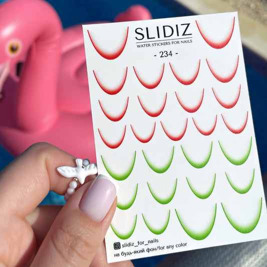 SLIDIZ WATER DECAL N°234