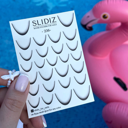 SLIDIZ WATER DECAL N°236