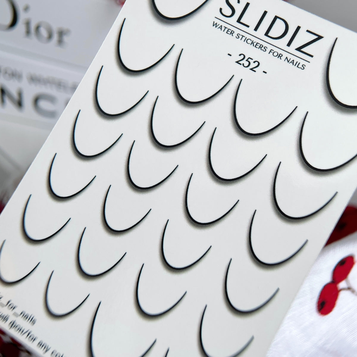 SLIDIZ WATER DECAL N°252