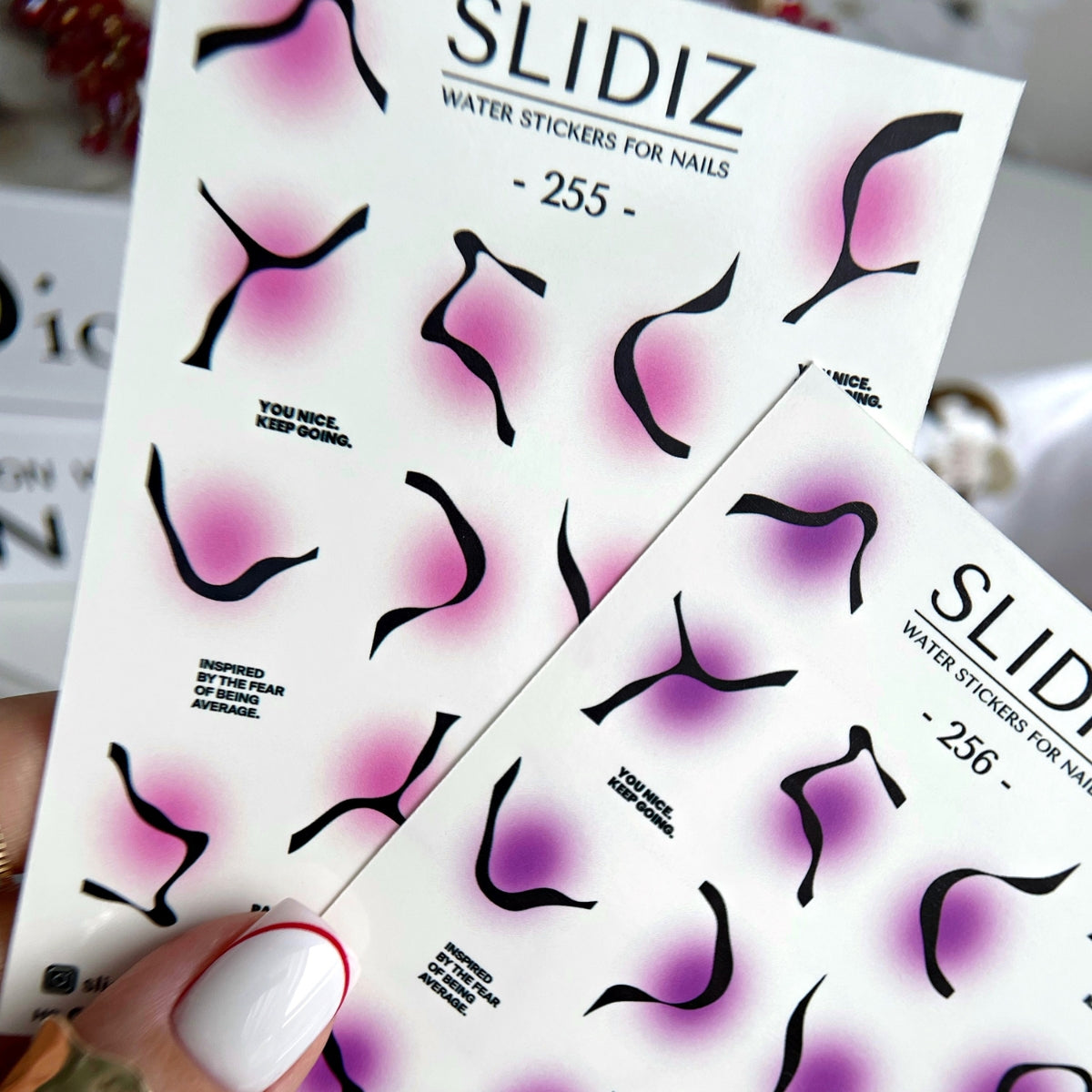 SLIDIZ WATER DECAL N°255