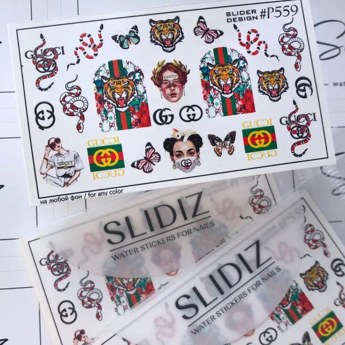 SLIDIZ MINI WATER DECAL N°559