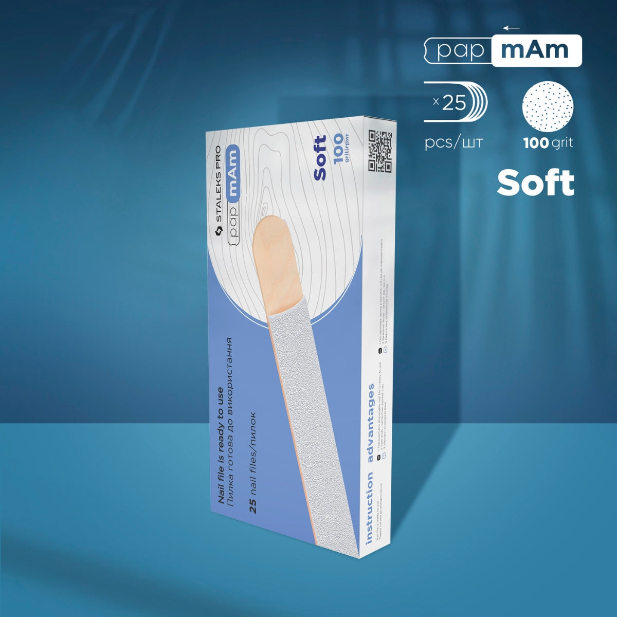 25 PEZZI LIMA PAPMAM 100 SOFT CON BASE STALEKS EXPERT DWCE-20-100