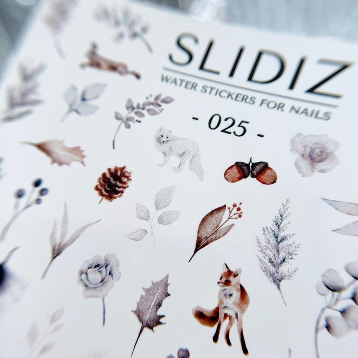 SLIDIZ WATER DECAL N°025