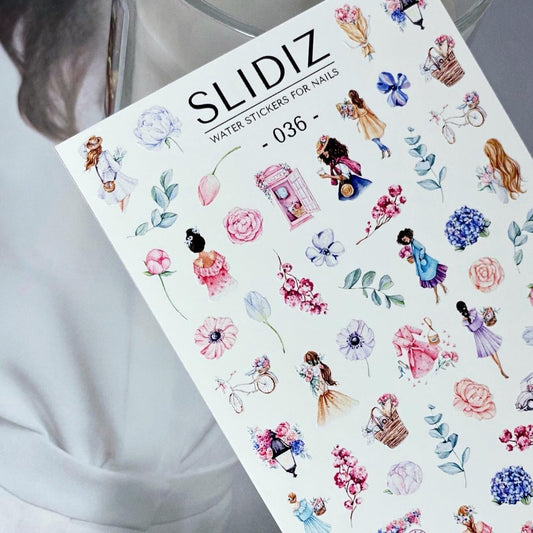 SLIDIZ WATER DECAL N°036