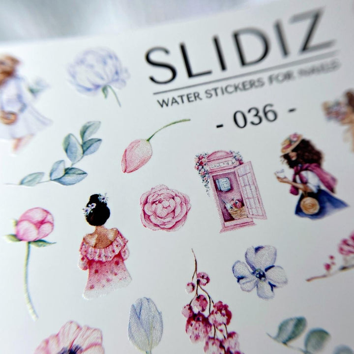 SLIDIZ WATER DECAL N°036