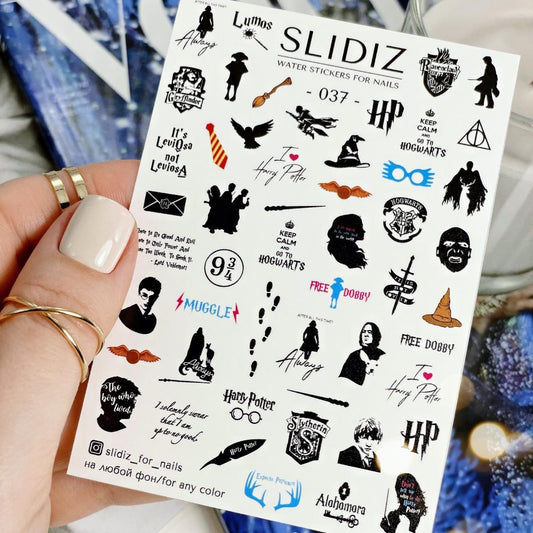 SLIDIZ WATER DECAL N°037