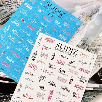 SLIDIZ WATER DECAL N°045