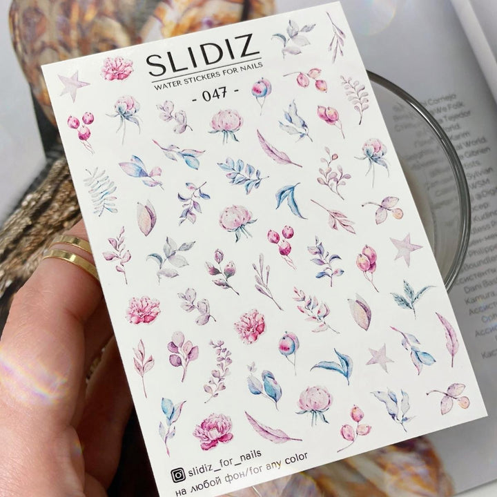 SLIDIZ WATER DECAL N°047