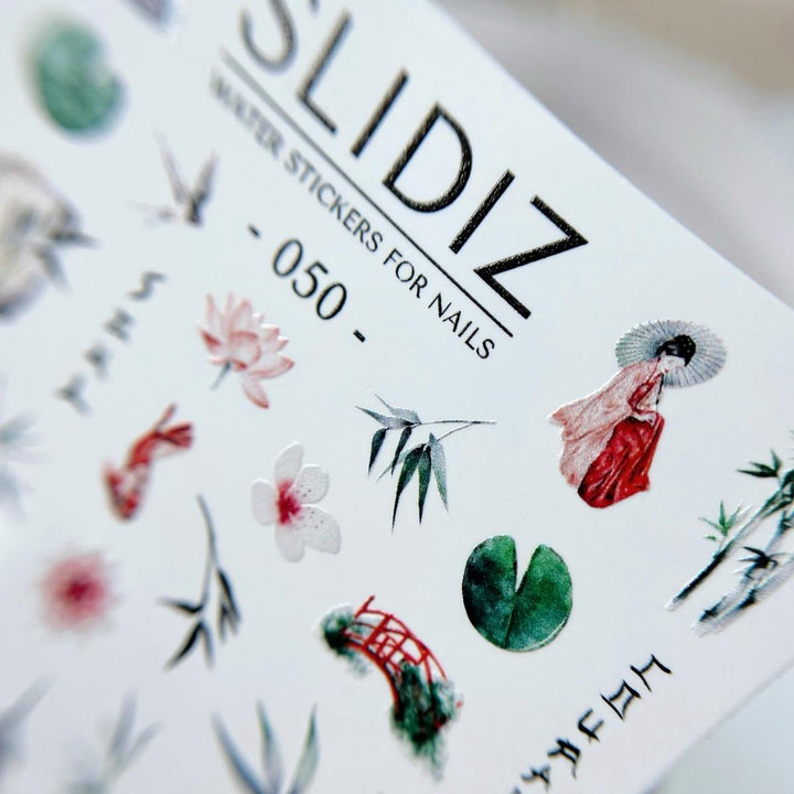 SLIDIZ WATER DECAL N°050