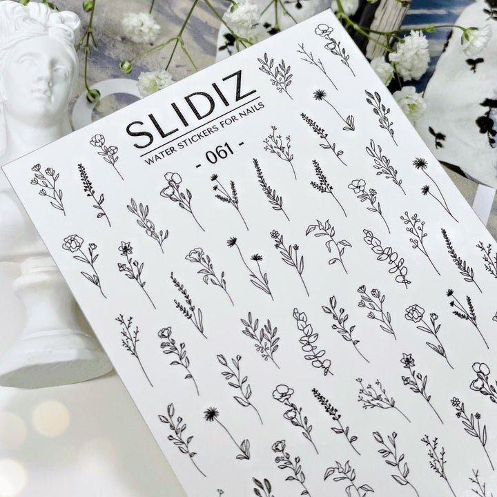 SLIDIZ WATER DECAL N°061