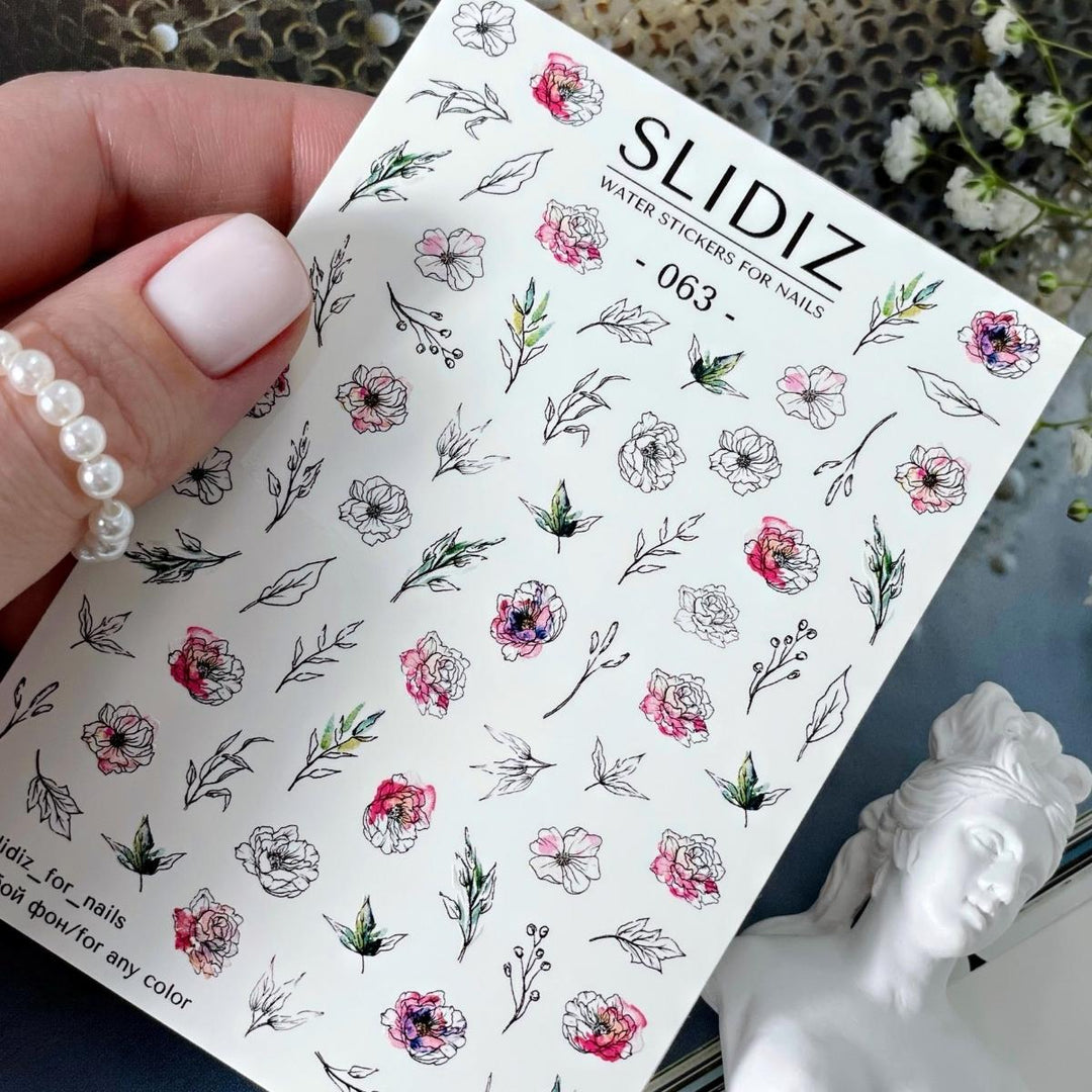 SLIDIZ WATER DECAL N°063