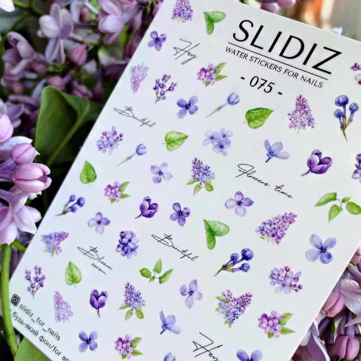 SLIDIZ WATER DECAL N°075